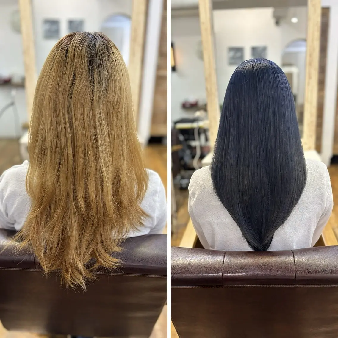 ロング カラー ブリーチ ダブルカラー インナーカラー ブリーチなしカラー 髪質改善 カット ヘアカラー トリートメント 💜髪質改善💜韓国 レイヤー💜TAKUのヘアスタイル