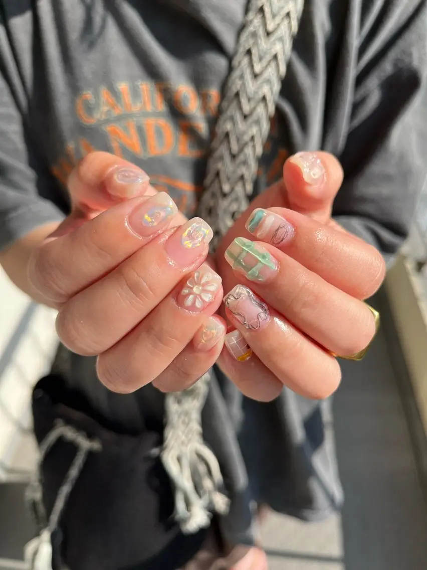 ネイル ハンドネイル フットネイル Nailsalon Fave/Rinaのネイルデザイン