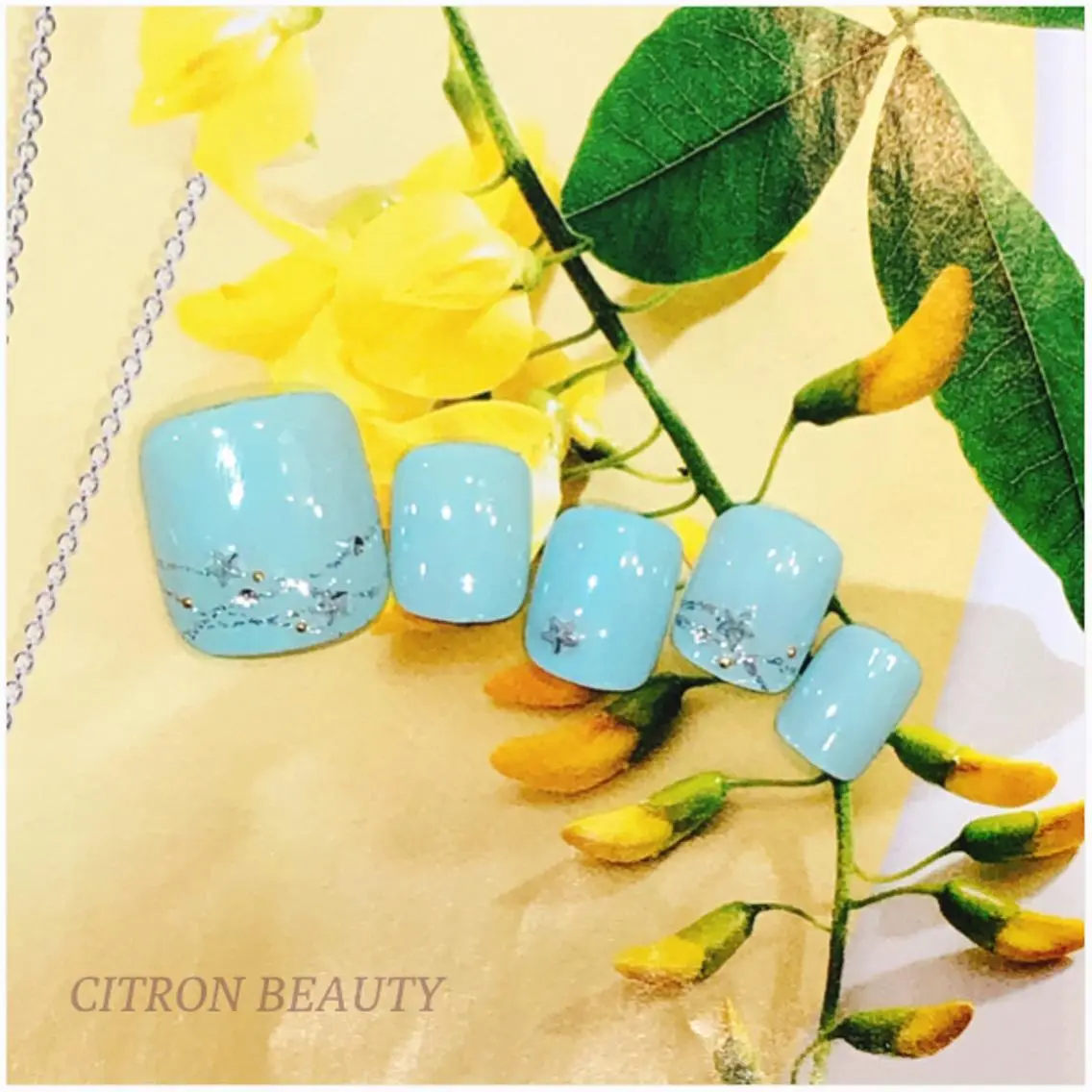 ネイル フットネイル CITRON NAIL💅練習生のネイルデザイン