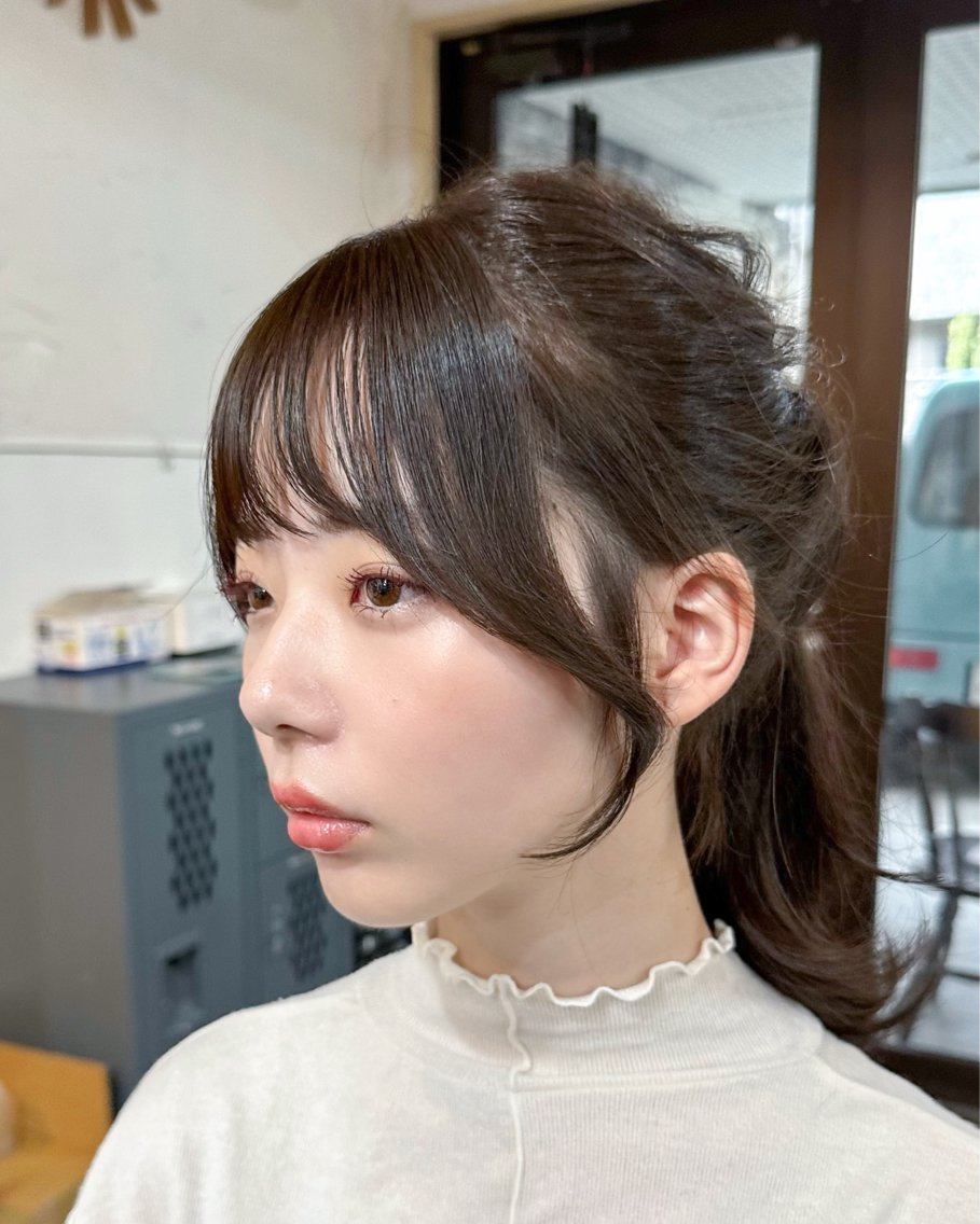 ロング 韓国風ヘア 似合わせカット カット 韓国風レイヤーくびれ 口コミ270件超マツのヘアスタイル