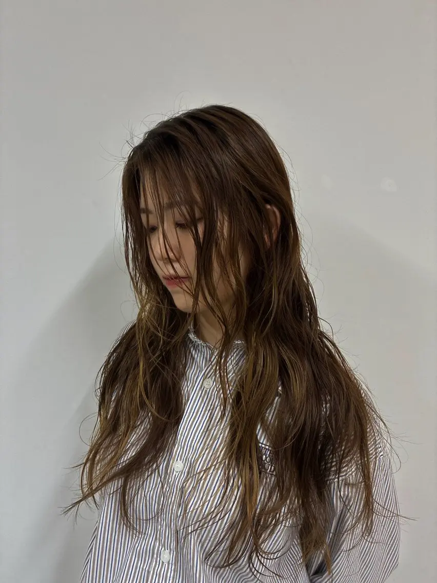 パーマ パーマ ヘルシー×フェミニン 天神naho🧦のヘアスタイル