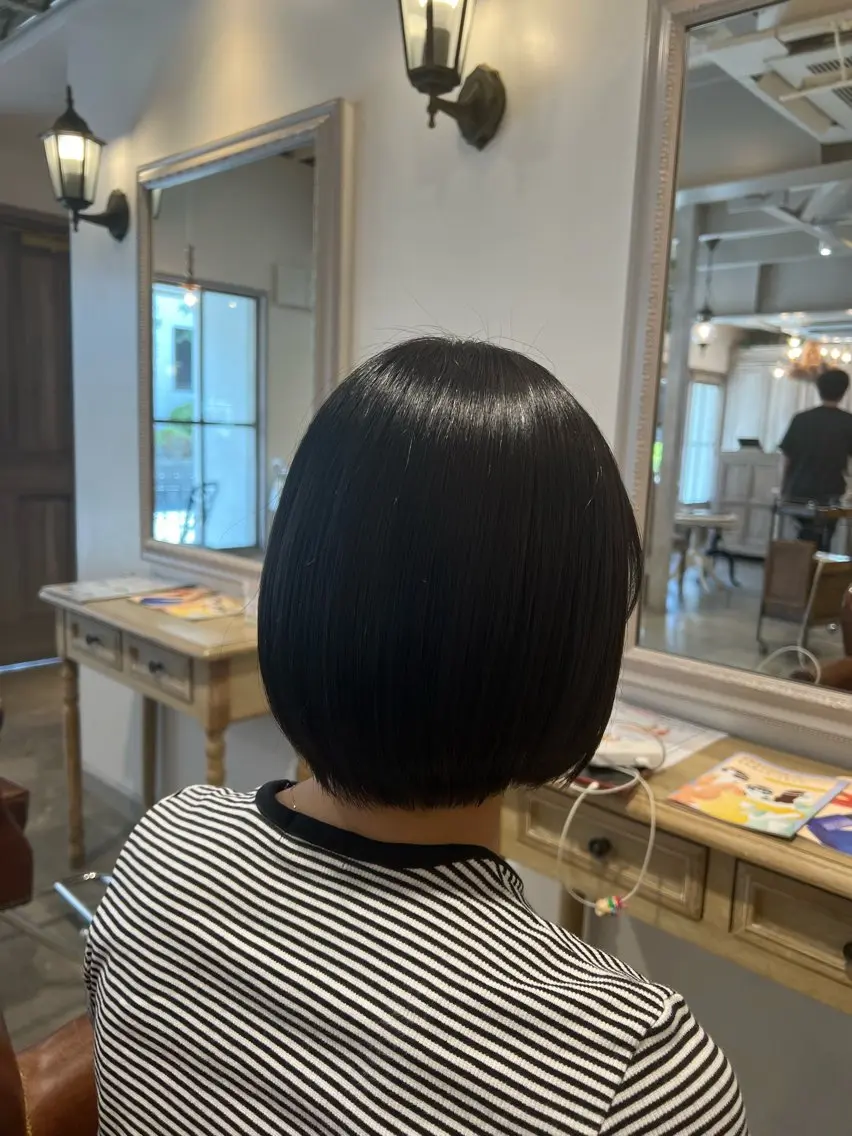 ショート ひがし はるなのヘアスタイル