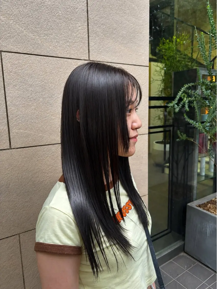 ロング ヘアカラー 髪質改善/艶カラー カイリ💕🫧のヘアスタイル