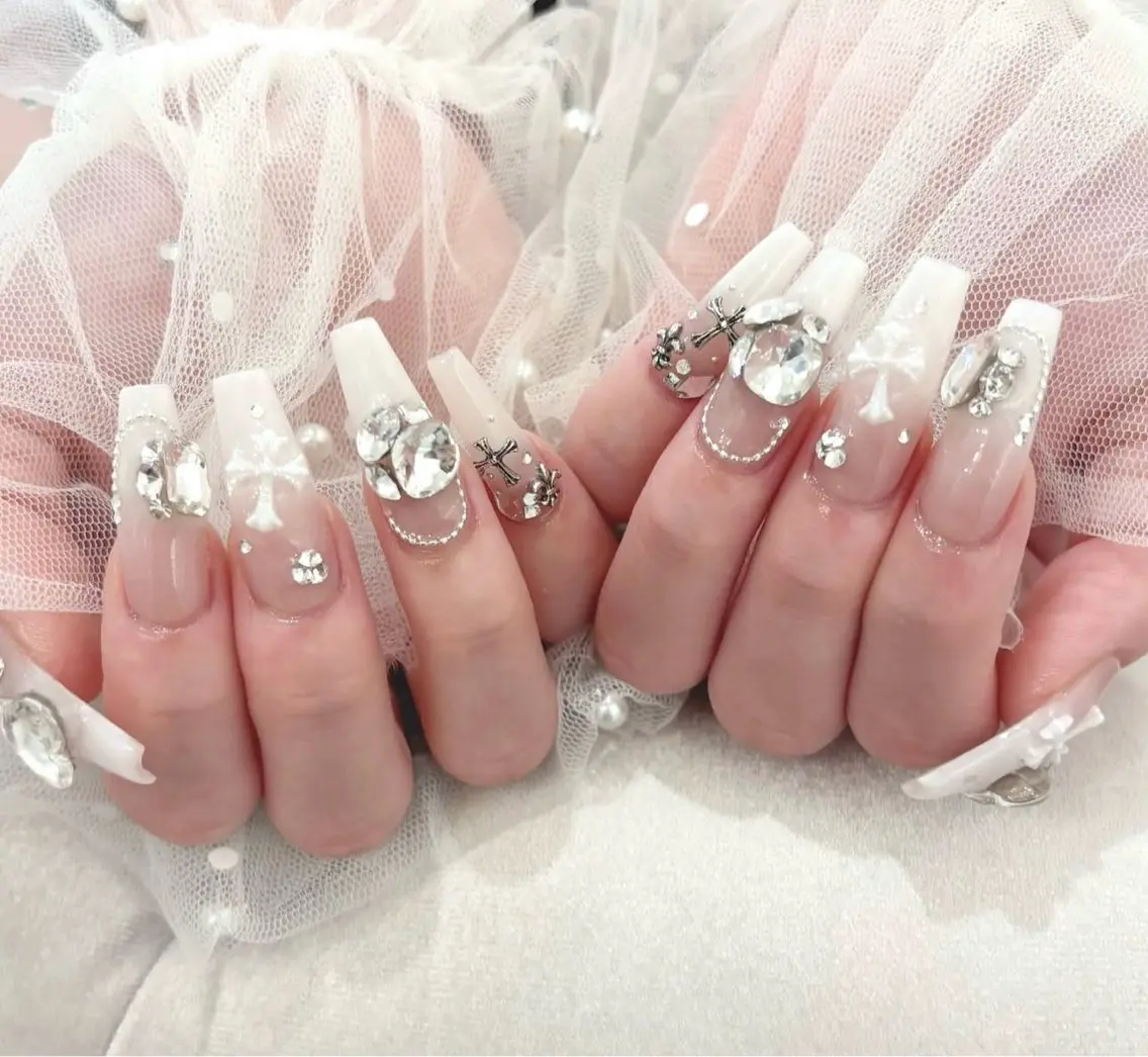 ネイル 長さ出し Mi nailsのネイルデザイン