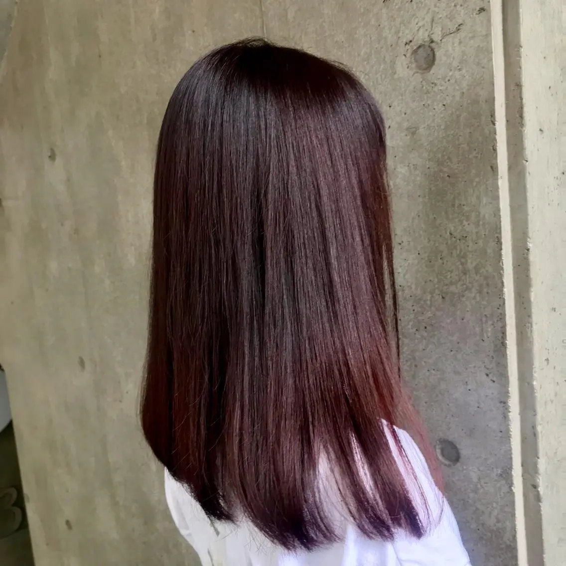 セミロング もりたみかこ 美容師お休み中のヘアスタイル