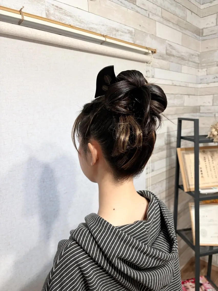 ヘアアレンジ ヘアセット hair salon【クラン】のヘアスタイル