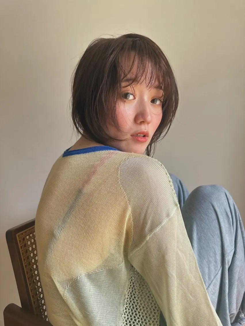 👑人気No.1👑【U-30レディース5月限定】👒カット+ナチュラルカラー+Aujua4stepトリートメント👒の写真