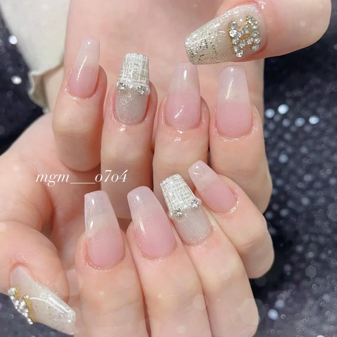 ネイル ハンドネイル ハンドケア MoON...❤︎ MeGuのネイルデザイン