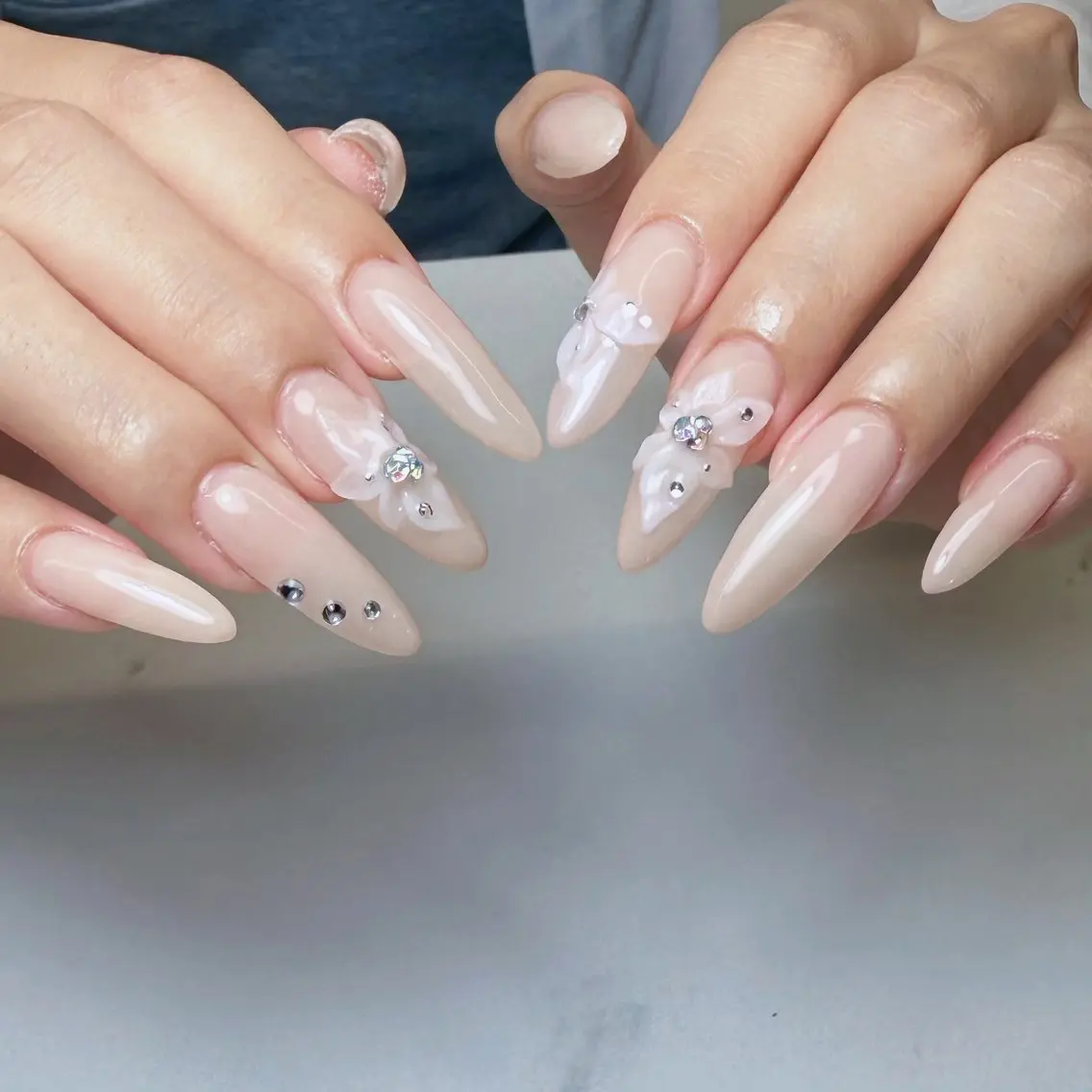 ネイル mau🩵 堺筋本町nailのネイルデザイン