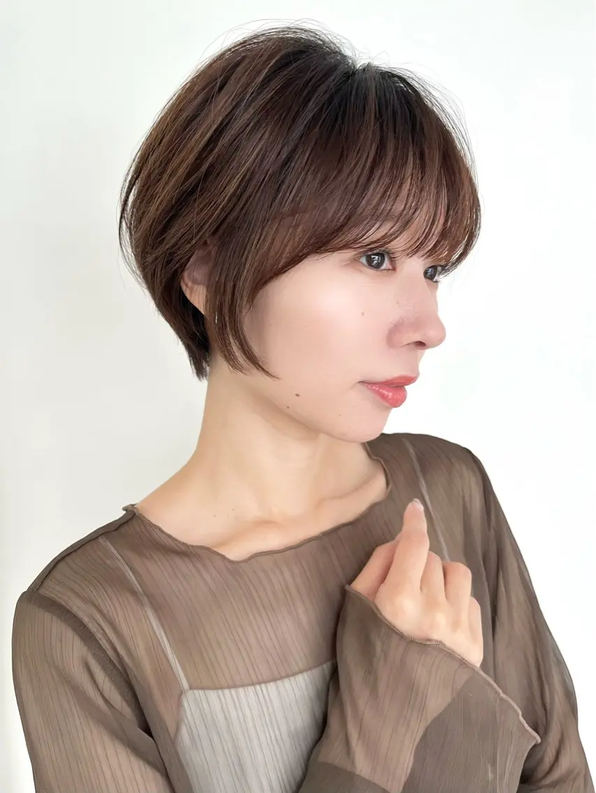 ショート ✨撮影モデル募集✨ 若月情のヘアスタイル
