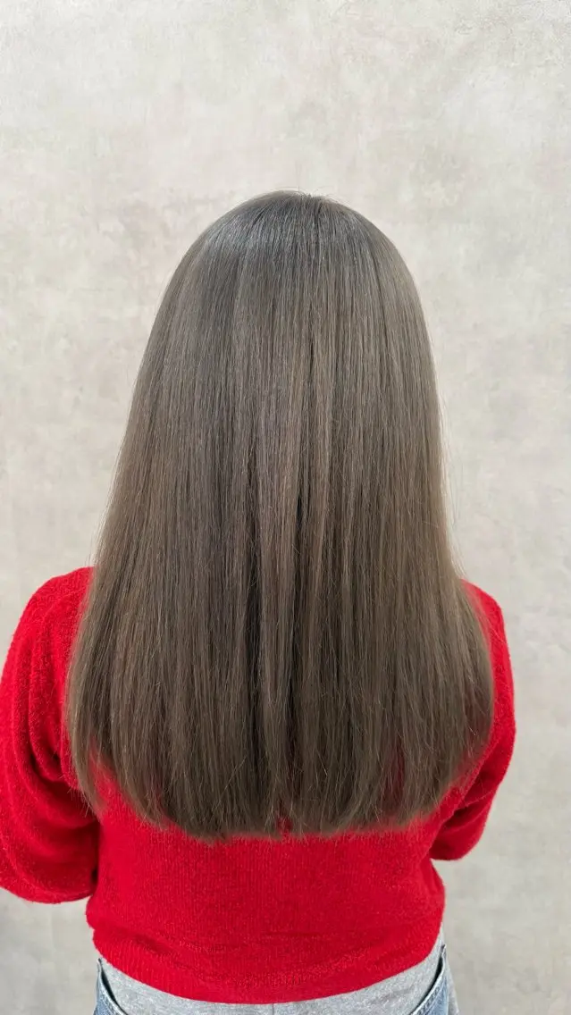 ロング 入田 勝稔のヘアスタイル