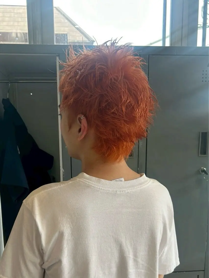 カラー メンズ うる艶カラー 🪽💫まいかのヘアスタイル