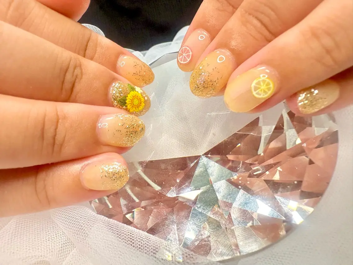 ネイル ハンドネイル 新宿マグネット Mii Nailのネイルデザイン