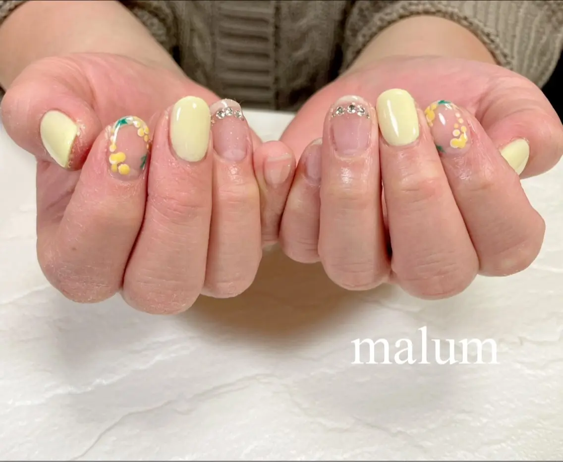 ネイル ハンドネイル malum nailのネイルデザイン