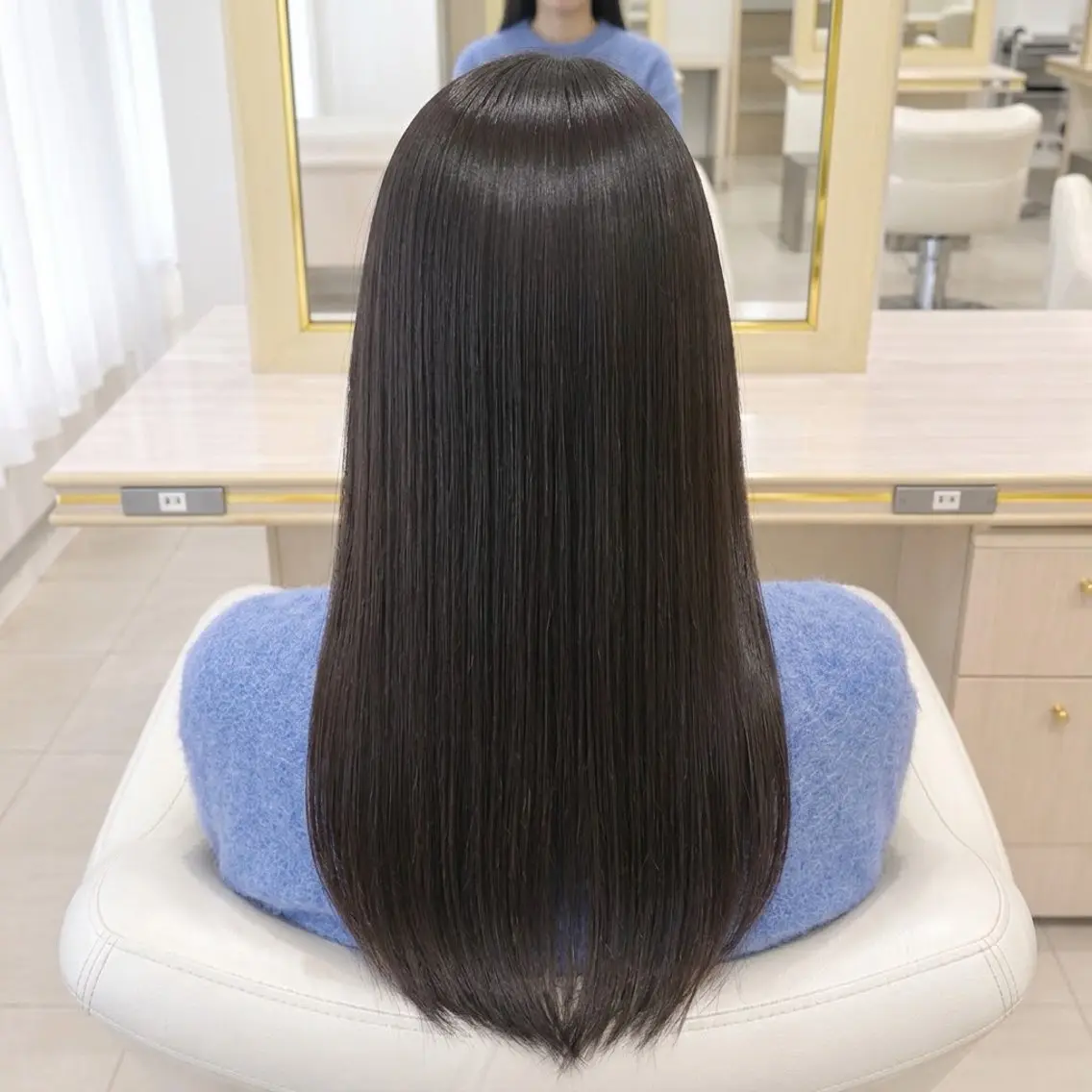 ロング 縮毛矯正 トリートメント 🤍縮毛矯正 髪質改善　ツヤ髪🤍のヘアスタイル