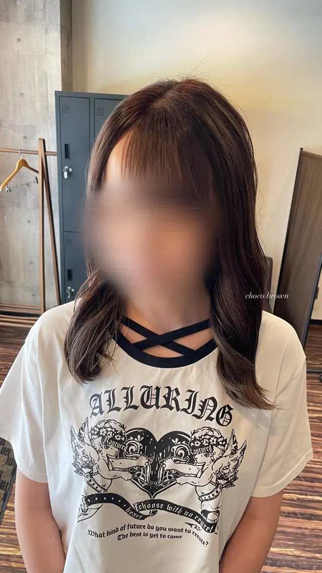 カラー 池嵜 美尋のヘアスタイル