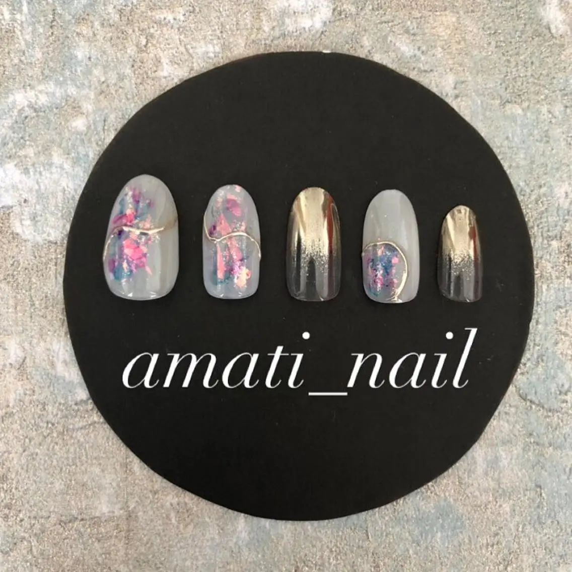 ネイル アートネイル amati_nail TAKAKOのネイルデザイン