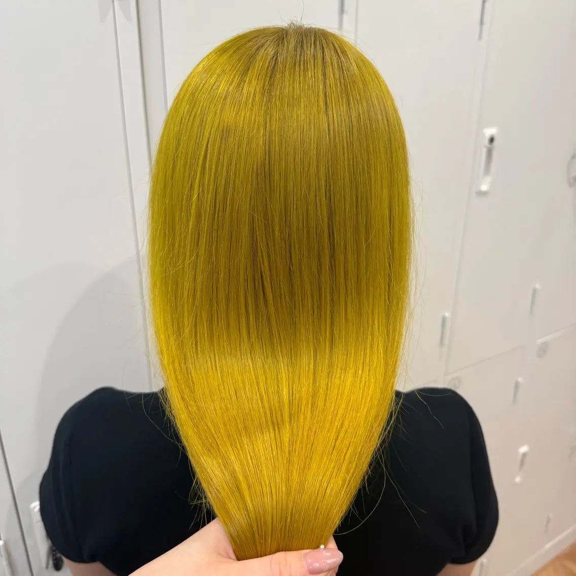 ロング カラー ヘアアレンジ キヨミ 韓国レイヤーカットのヘアスタイル