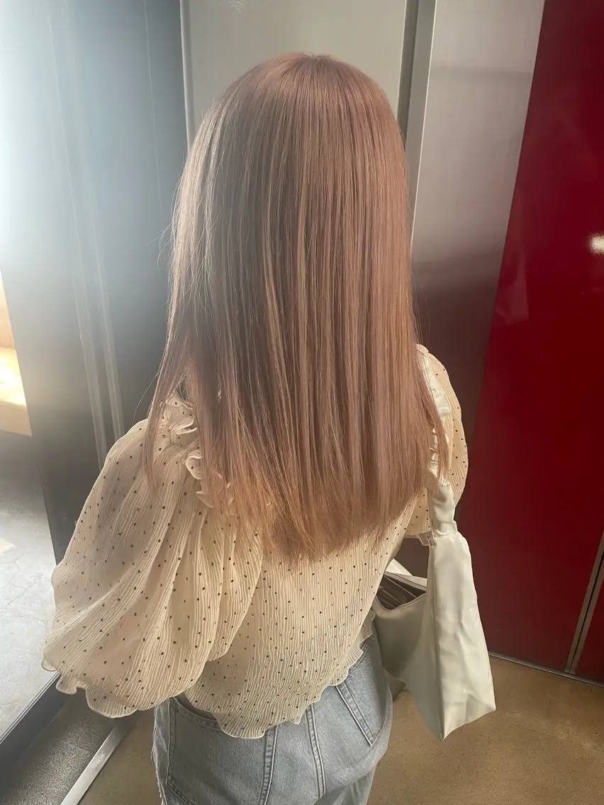 ミディアム カラー 野尻 拓海のヘアスタイル