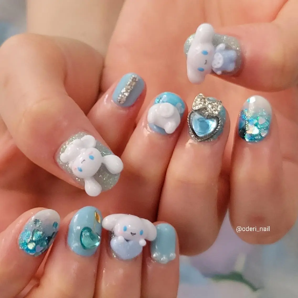 ネイル アートネイル ジェルネイル おで@ oderi_nailのネイルデザイン