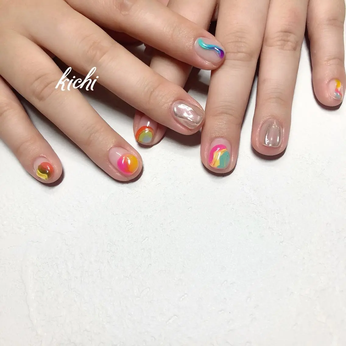 ネイル kichi・: *のネイルデザイン