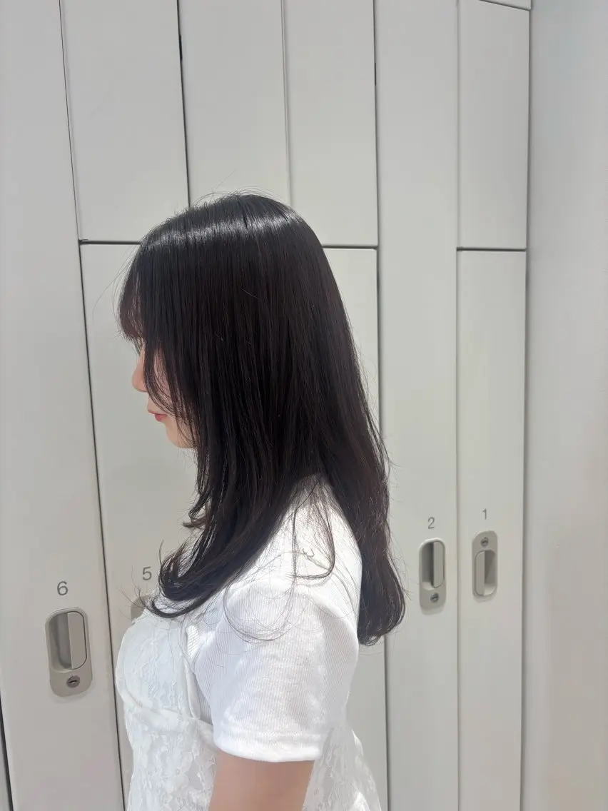 ロング レイヤー/透明感 カラー🍀_そら🪽のヘアスタイル