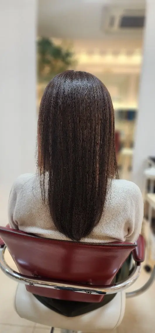 ロング カラー 髪質改善 hairmake Juinのヘアスタイル