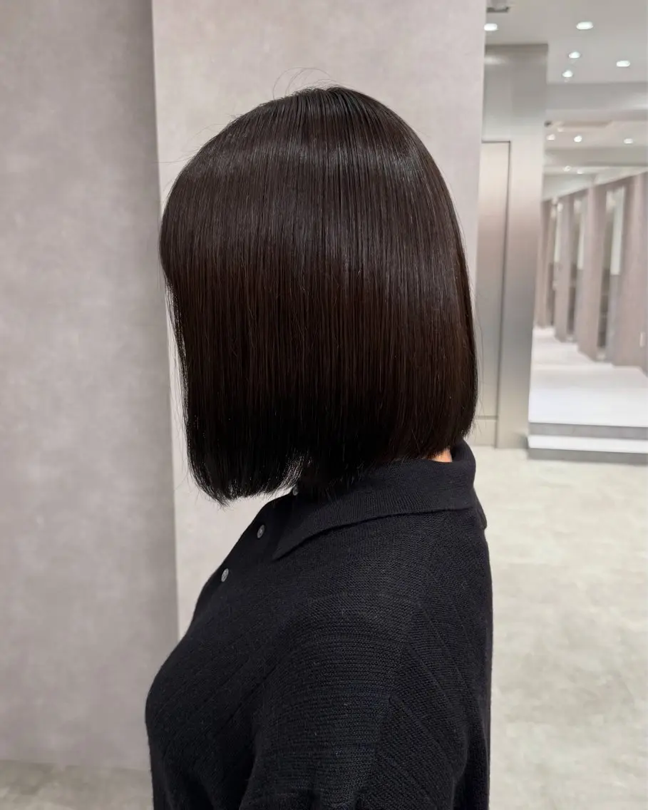 ショート カラー ヘアアレンジ カット ヘアカラー トリートメント ヘアセット 💎韓国ヘア/ 艶カラー💎souのヘアスタイル
