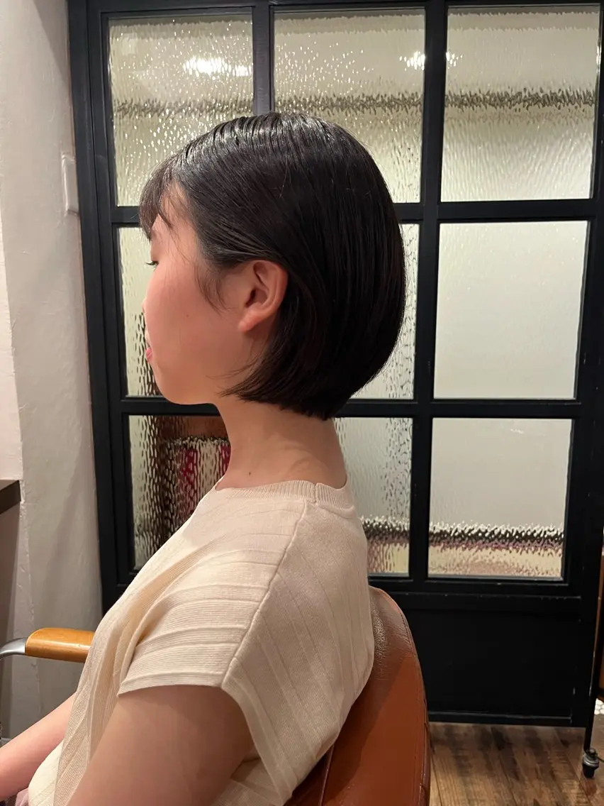 ショート ショートボブ ボブ ショートヘア 🧸メンズカット 🧸conatsuのヘアスタイル
