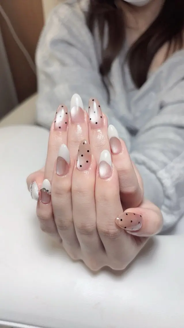 ネイル 長さ出し ネイルチップ ハンドネイル フットネイル ishida miokaのネイルデザイン