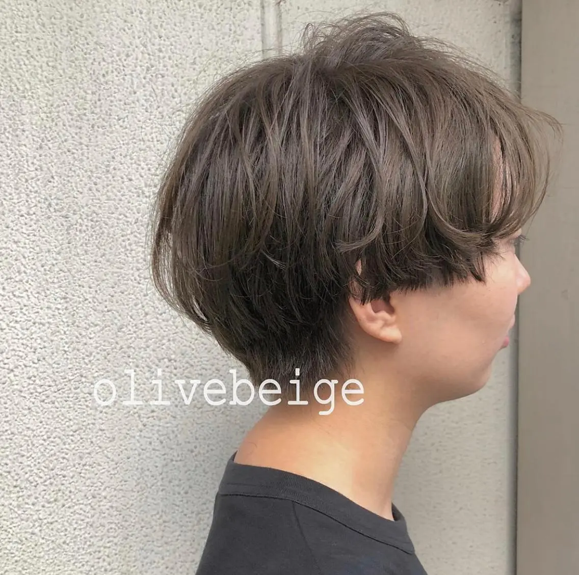 カラー 透明感カラー ヘアカラー トリートメント ボブ♡柔らかいカラー 實松栞理のヘアスタイル