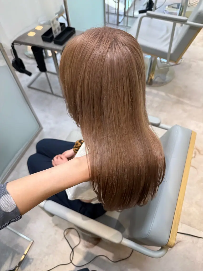 ロング カラー カット ヘアカラー トリートメント 伶風/ ボブのヘアスタイル