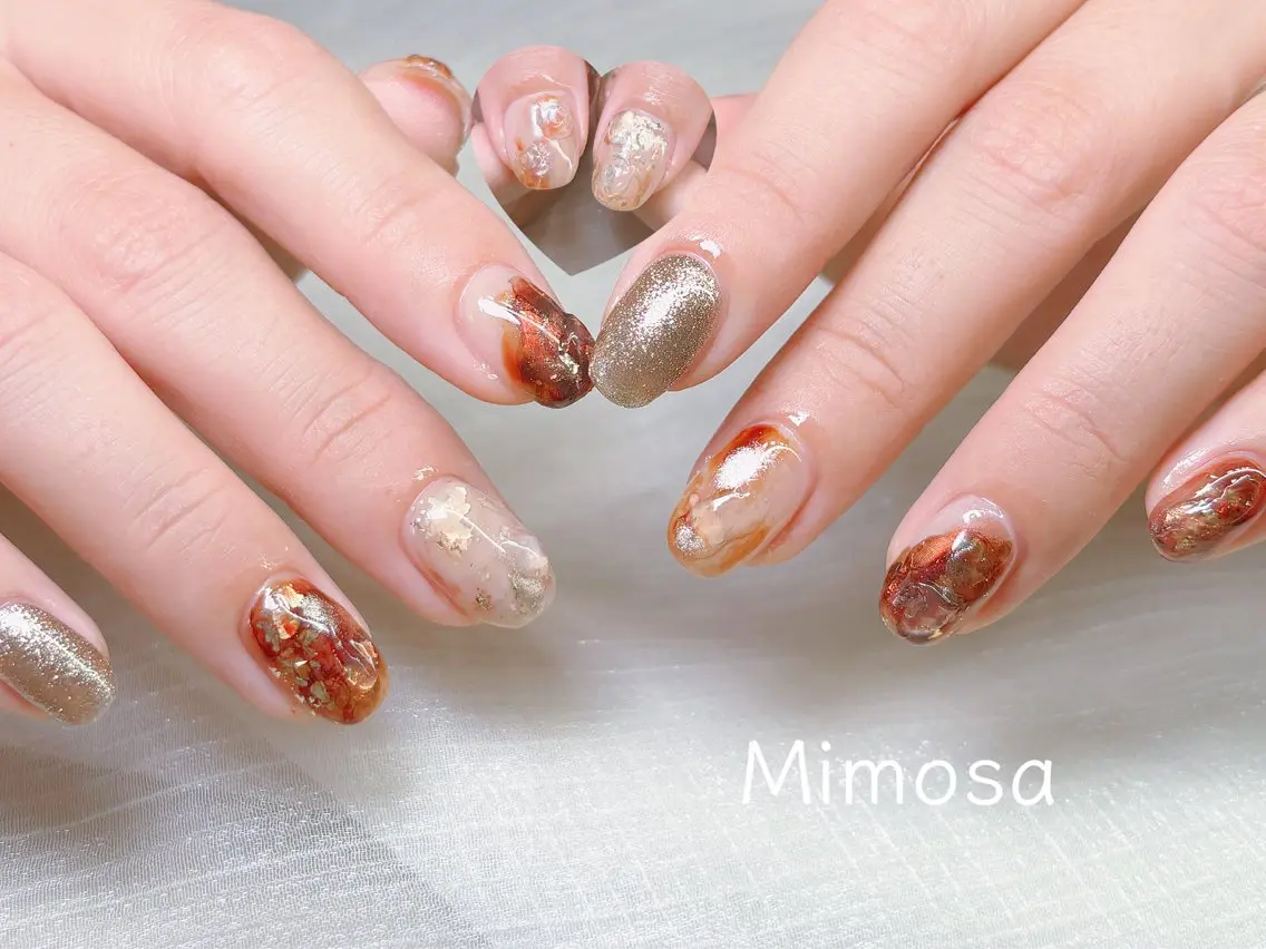ネイル 💛Mimosa💛 吉祥寺のネイルデザイン