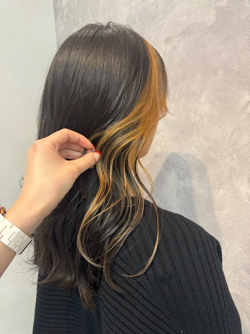 【大人気✨】🌼カット＋イヤリングカラー＋トリートメント🌼の写真