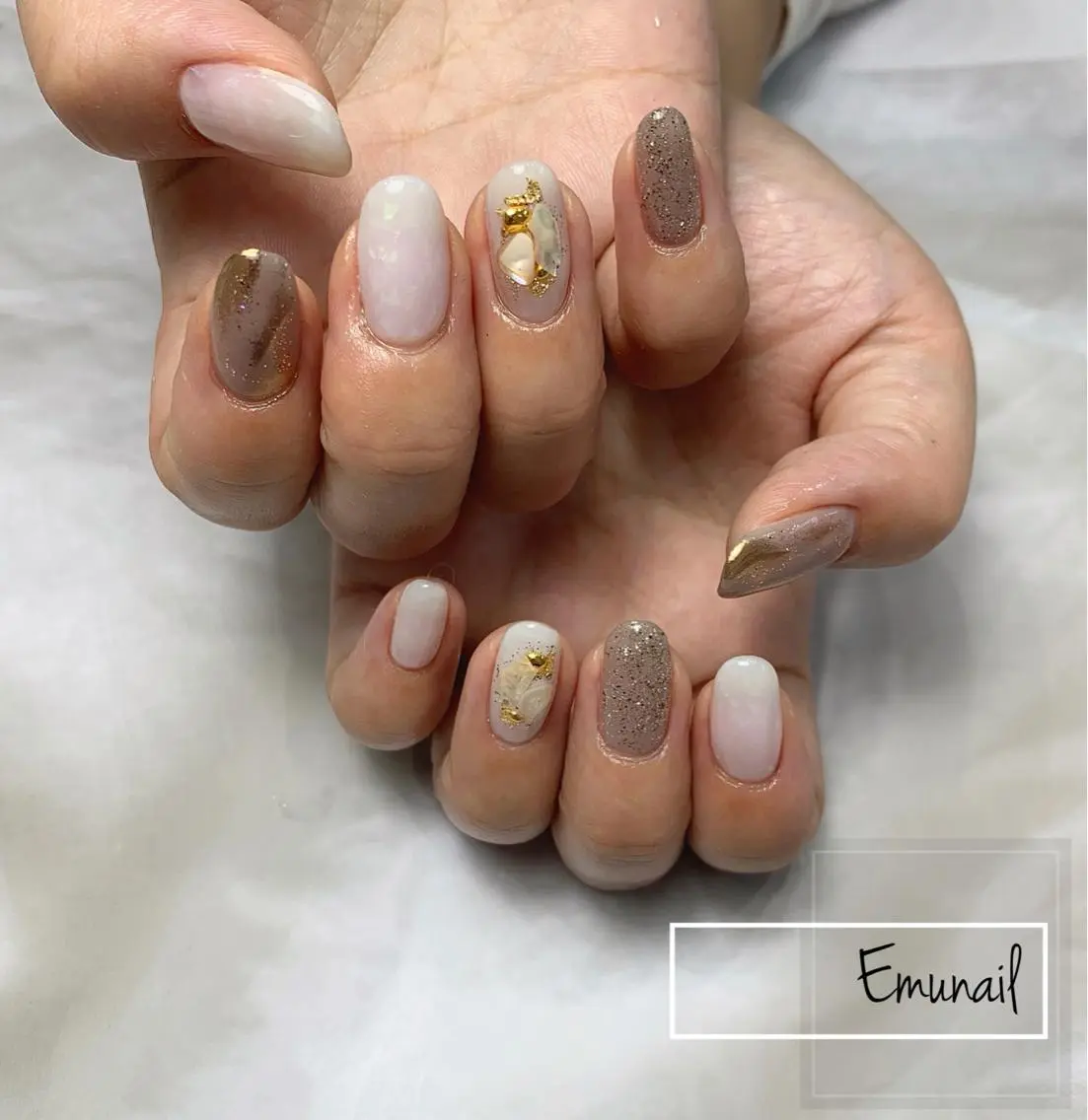 ネイル ハンドネイル Emu Nailのネイルデザイン