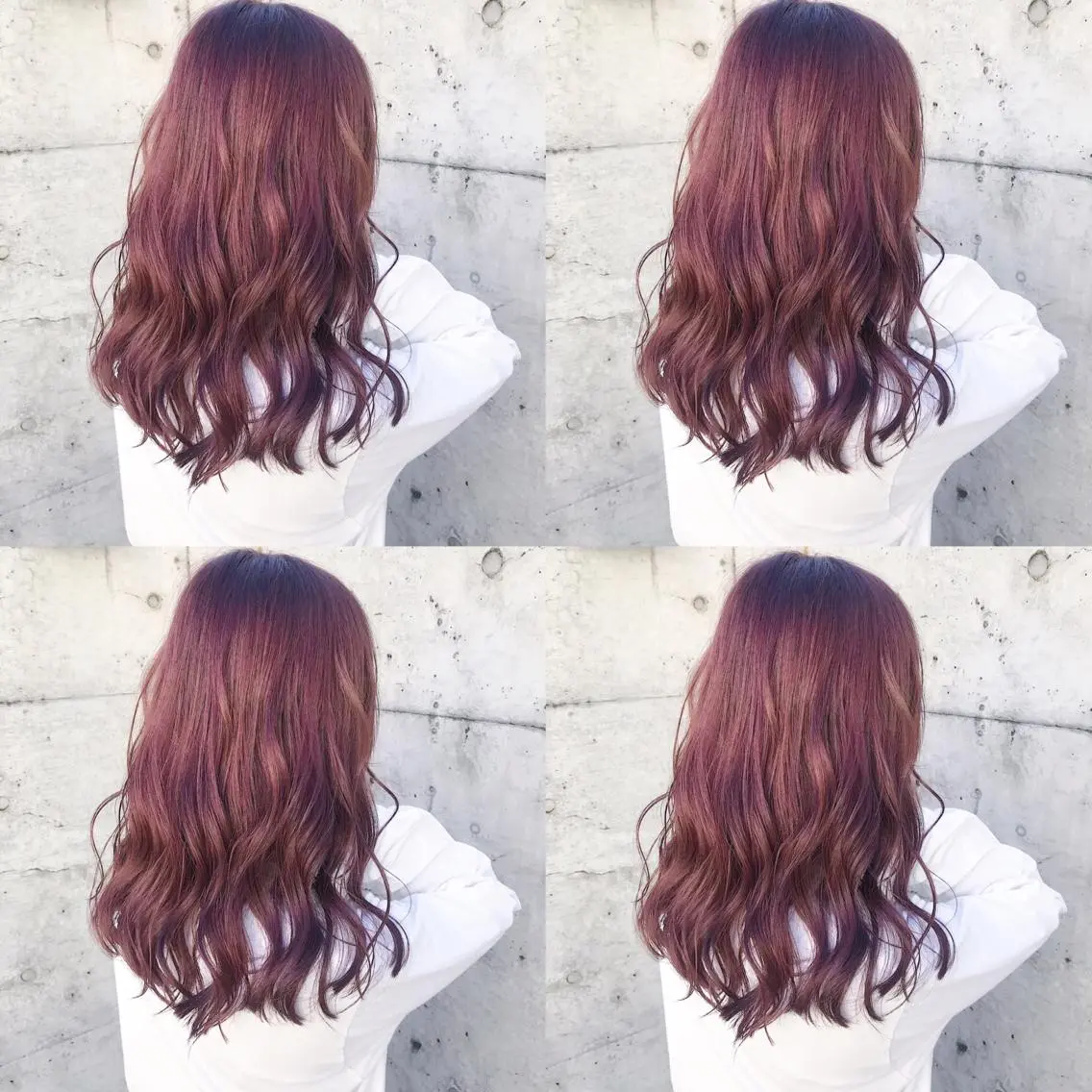 セミロング カラー ヘアアレンジ ヘアカラー トリートメント TAKUMAブリーチ /切りっぱなし🪽のヘアスタイル