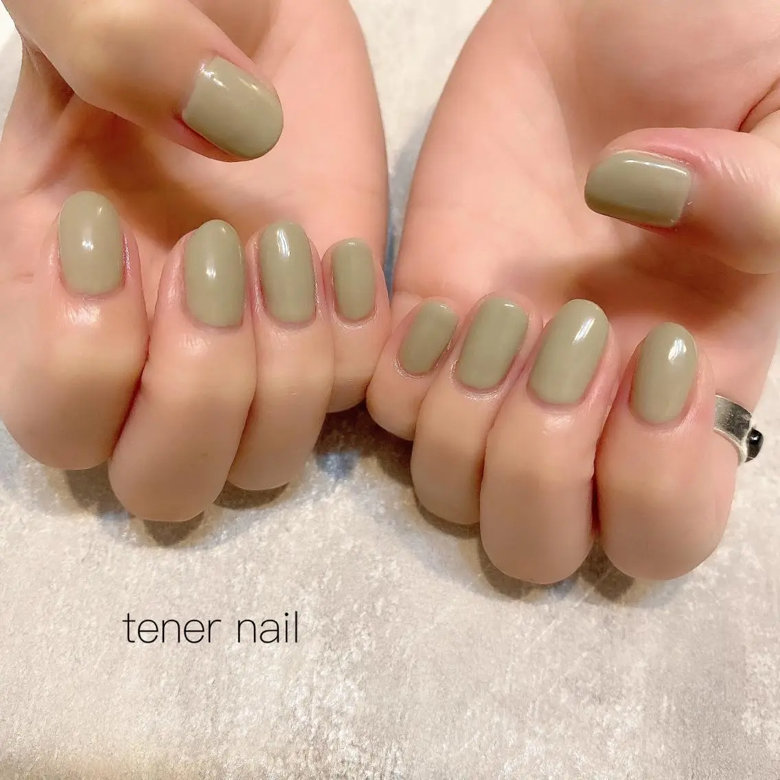 ネイル ワンカラーネイル テネルネイル tener nailのネイルデザイン