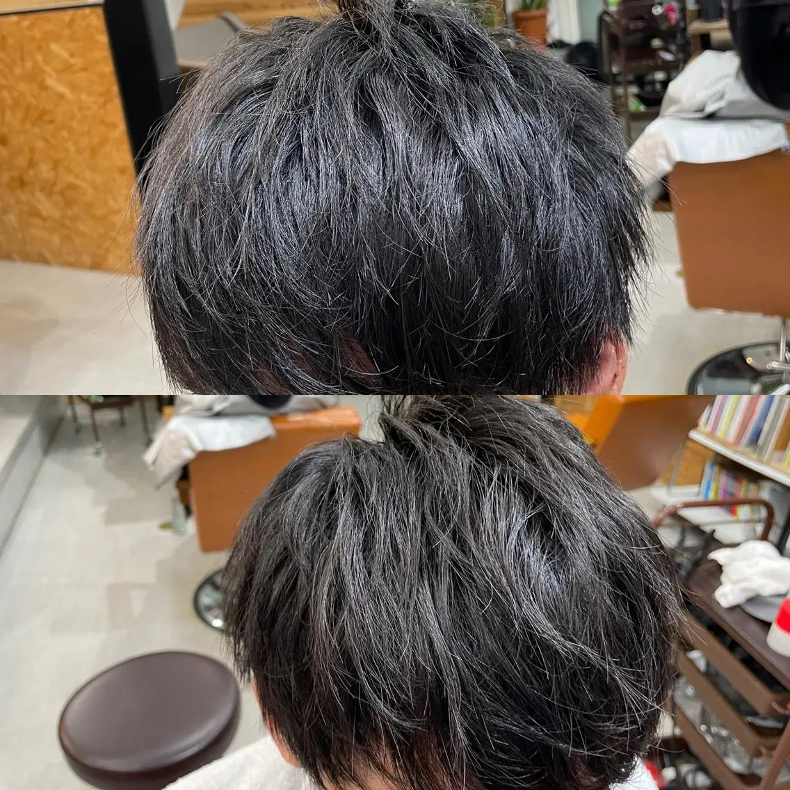 ショート メンズ マッシュ かんばら りょーいのヘアスタイル