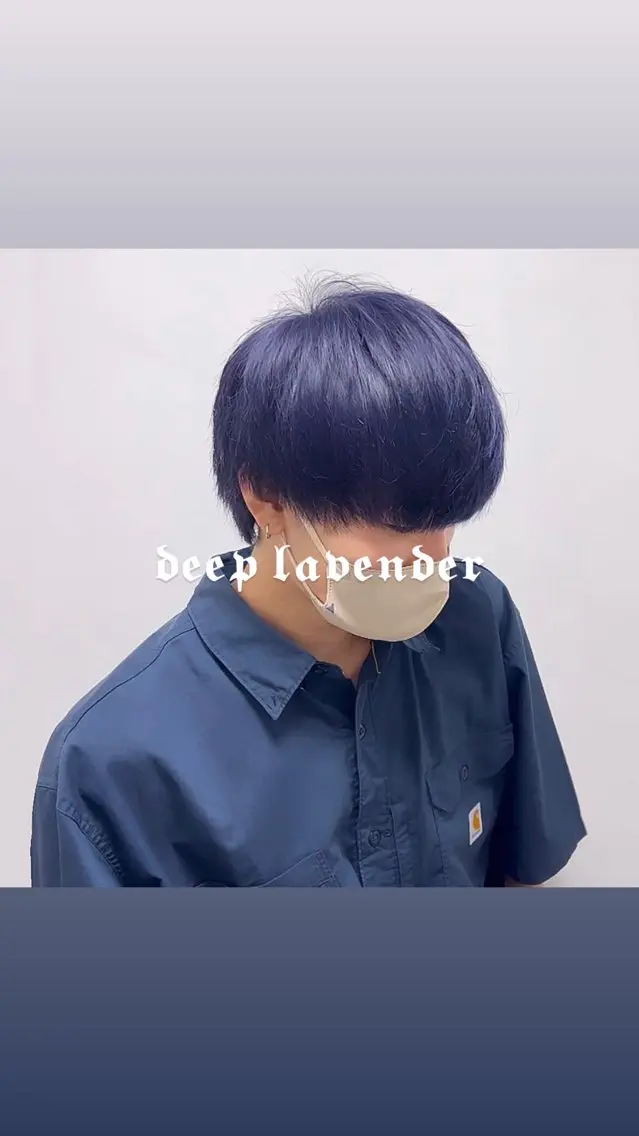 カラー メンズ ヘアカラー トリートメント UENO☆髪質改善 小顔カット艶カラーのヘアスタイル