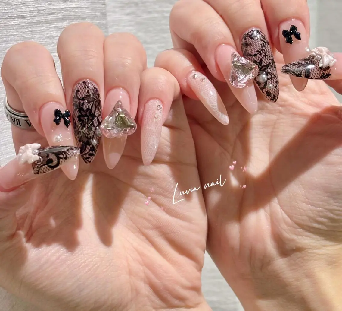 ネイル ハンドネイル 🎀Luvia nail 池袋✨のネイルデザイン