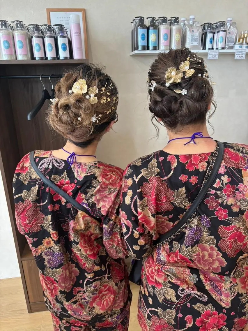 【祇園祭限定】ヘアセット＆浴衣着付けの写真