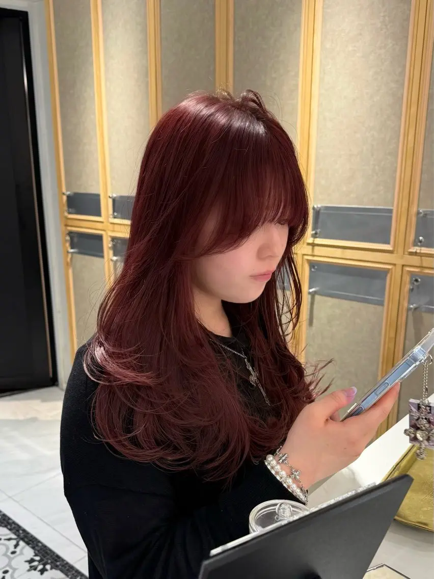 【営業時間外限定】前髪カット(顔周り○)+スタイリング🪄の写真