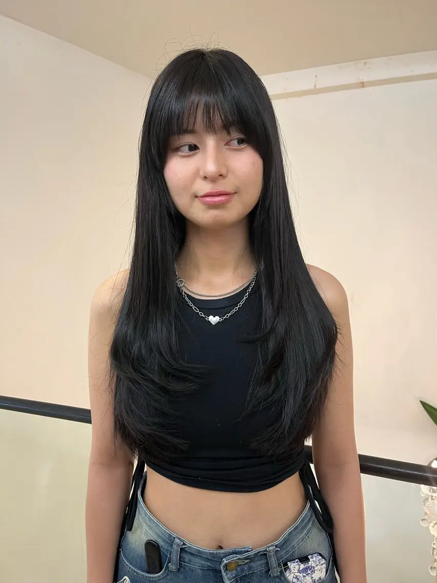 ロング 神崎 一洋のヘアスタイル