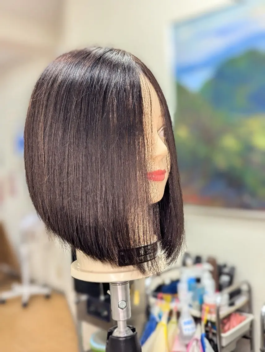 セミロング ボブ 早坂 繁喜のヘアスタイル