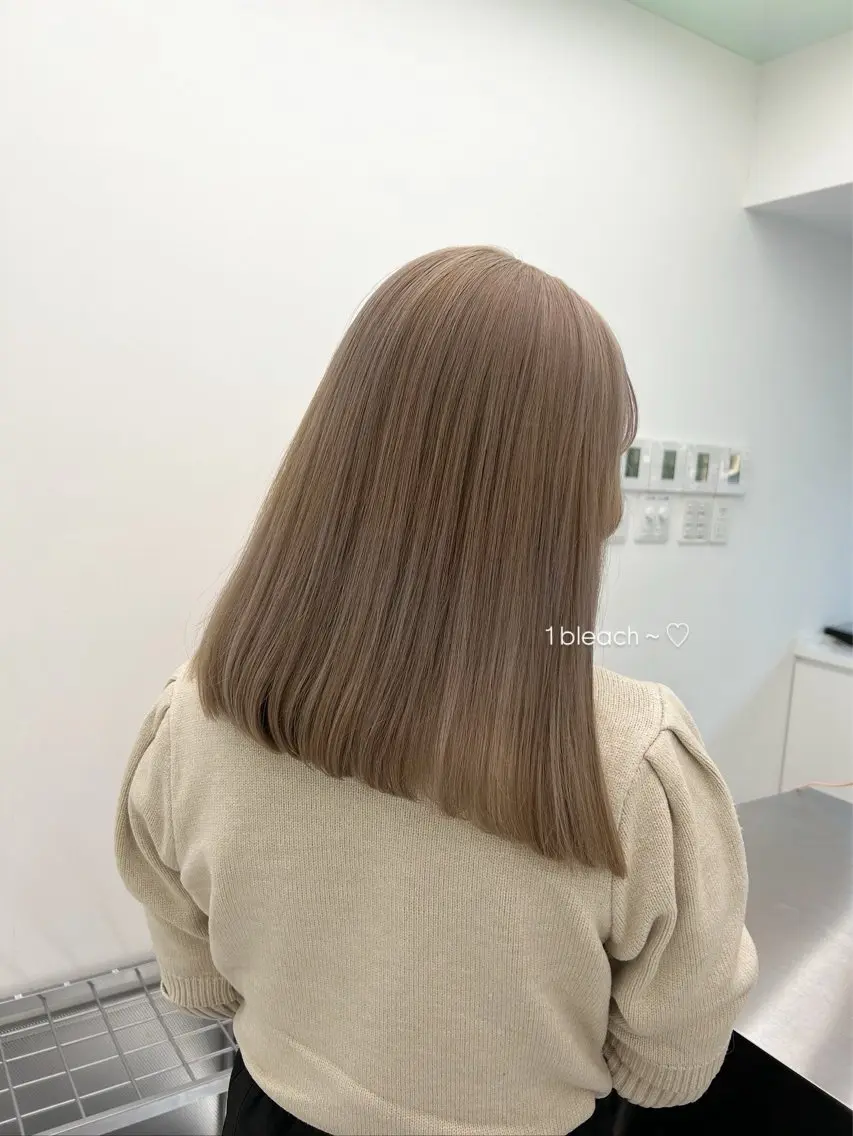 カラー ヘアカラー トリートメント 透明感カラー🎀艶髪 Anju/渋谷🎀のヘアスタイル