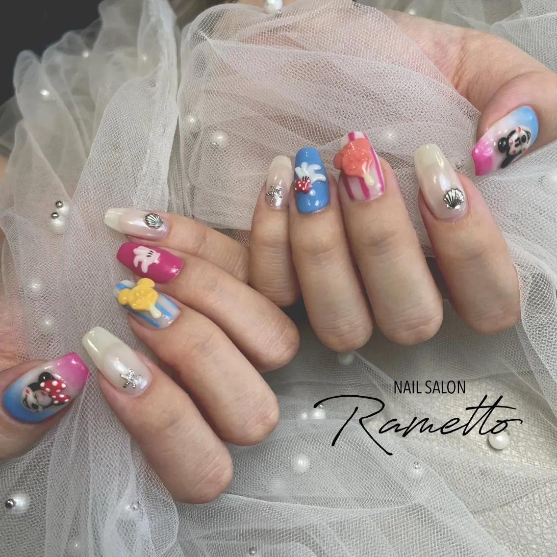 ネイル ハンドネイル NAILSALON Ramettoのネイルデザイン