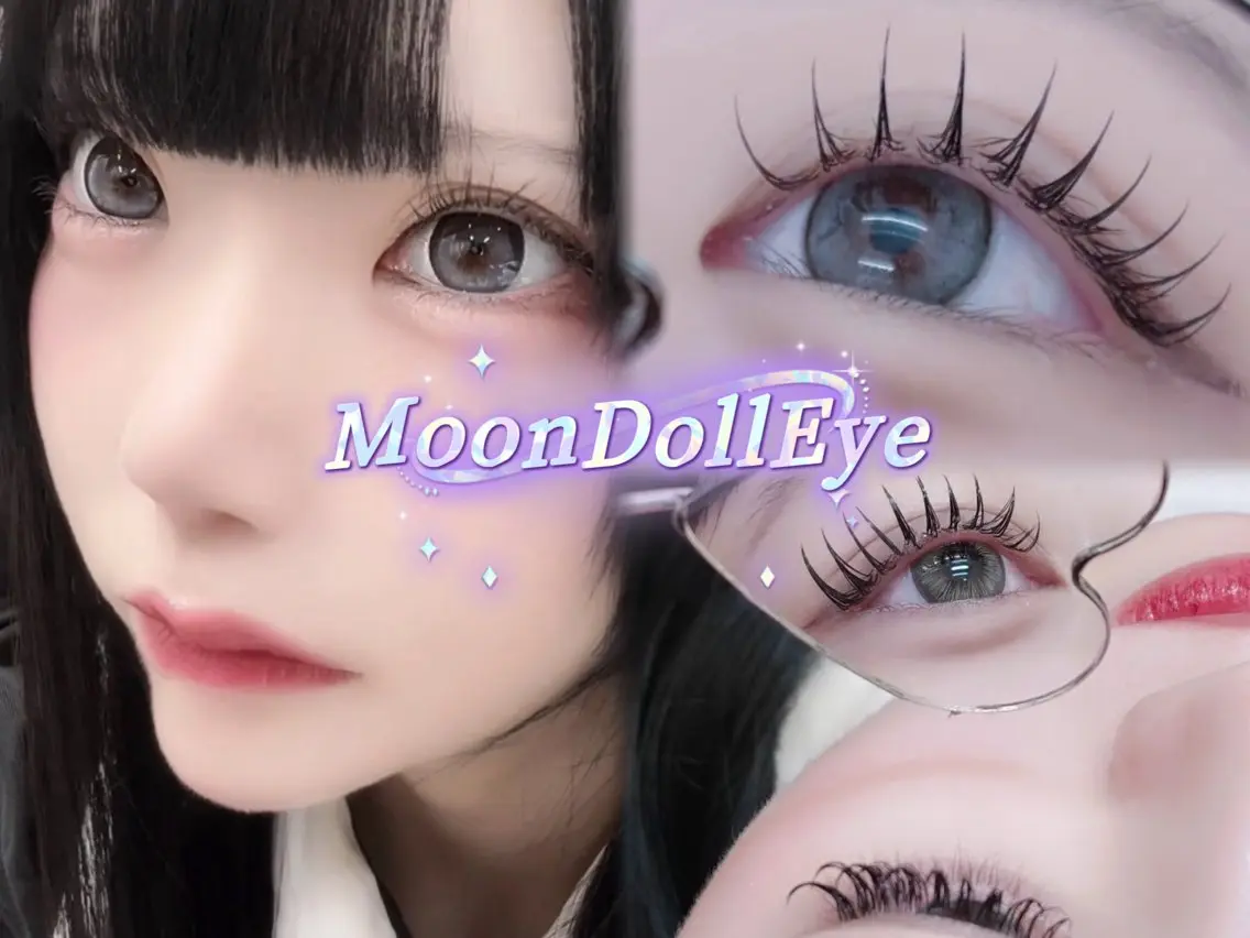 マツエク・マツパ Moe🤍Moon Doll Eyeのマツエク・マツパデザイン