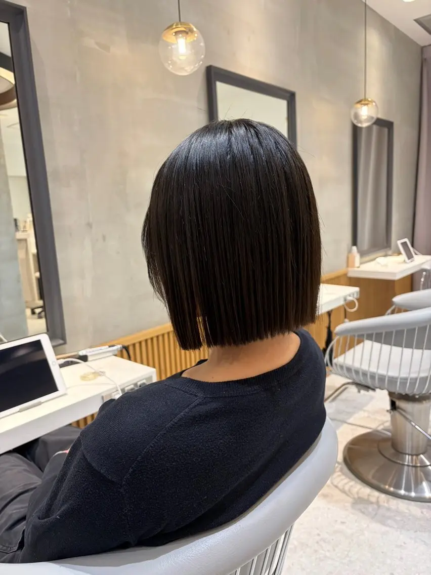 ショート カラー カット ヘアカラー 縮毛矯正 トリートメント 美髪矯正/レイヤー 赤み消し/はるかのヘアスタイル