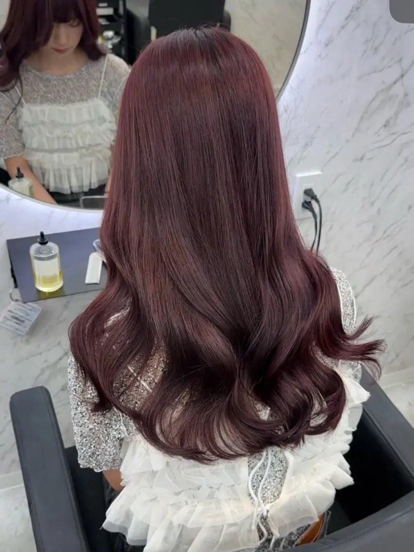 カラー ヘアカラー カット￥1100 🎀Yuri︎のヘアスタイル
