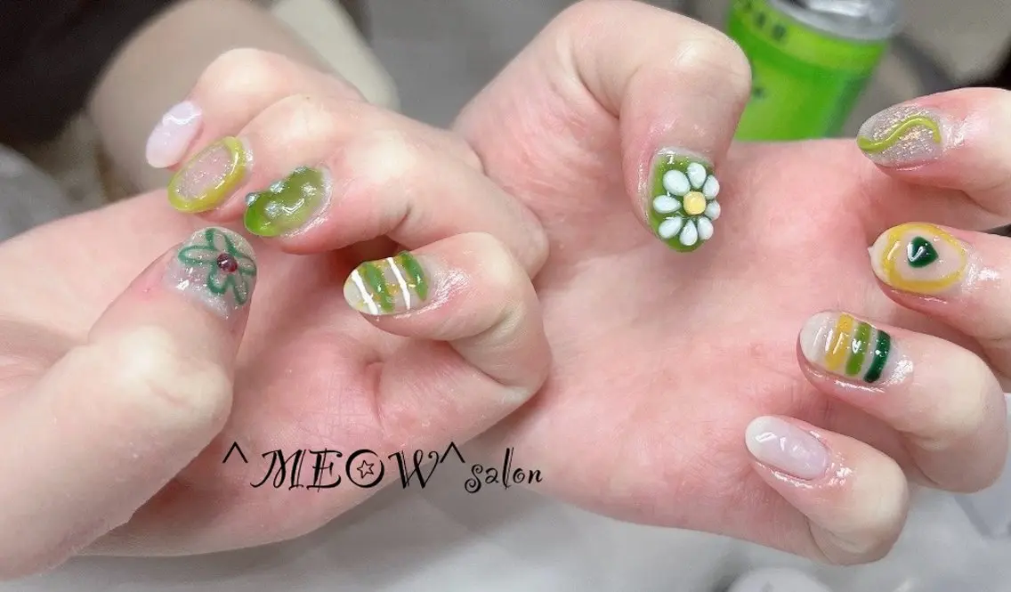 ネイル ハンドネイル ^MEOW^ salonのネイルデザイン